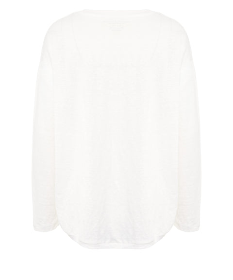 Langarmshirt aus Leinen