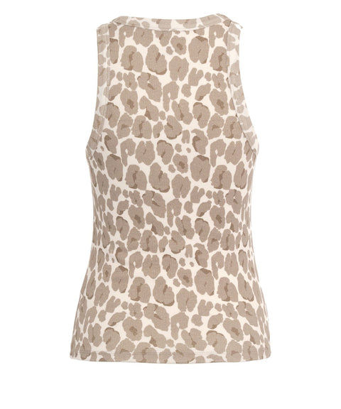 Top in misto cotone