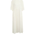 Abito maxi in misto lino