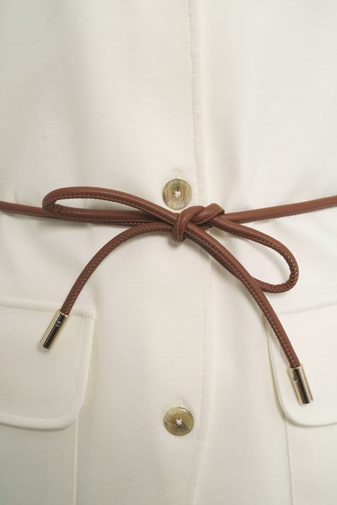 Vest with waist belt