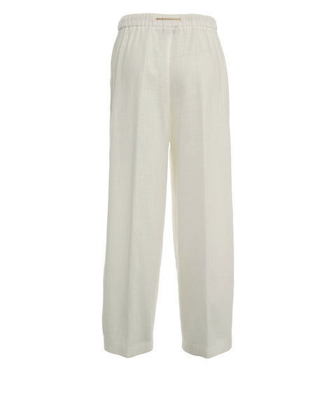 Pantaloni in misto lino