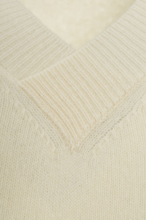 Maglione con scollo a V