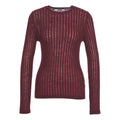 Rib knit sweater