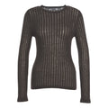 Rib knit sweater