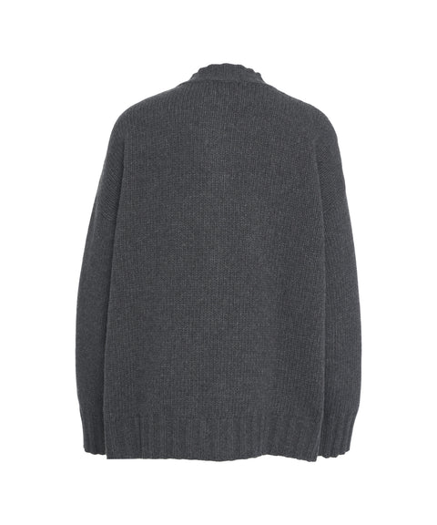 Cardigan in lana vergine