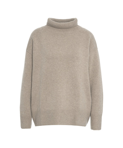 Cashmere turtleneck sweater