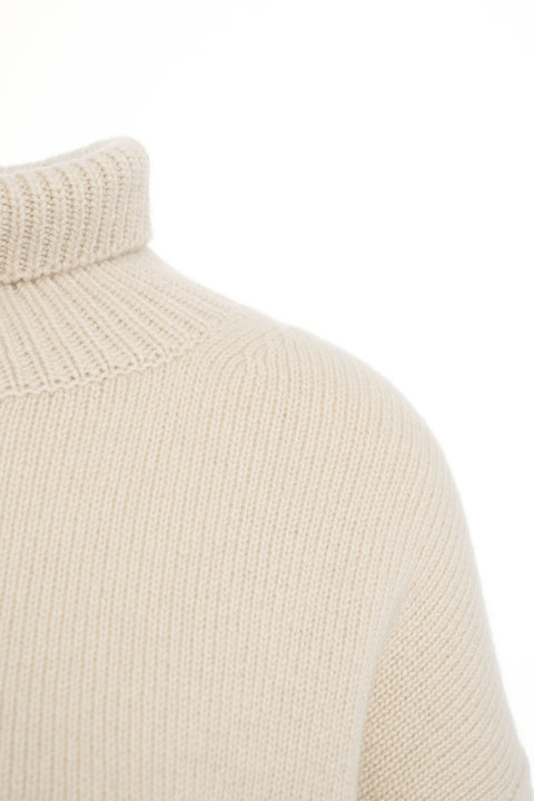 Cashmere turtleneck sweater