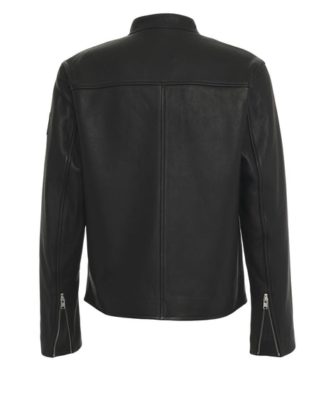 Giacca in pelle 'Track Racer'