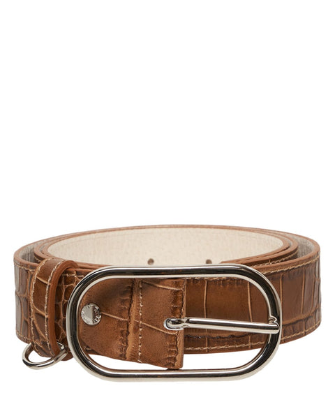 Cintura con effetto crocco