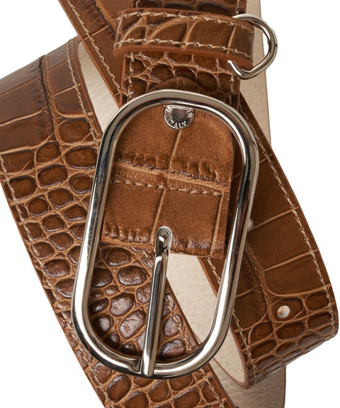 Cintura con effetto crocco
