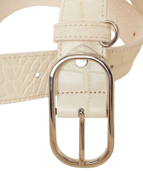 Cintura con effetto crocco