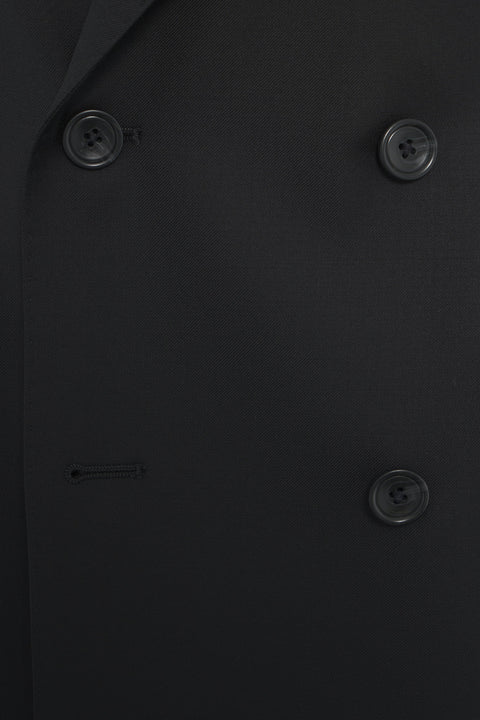 Abito doppiopetto in lana vergine