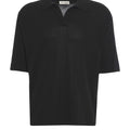 Cotton blend skipper polo