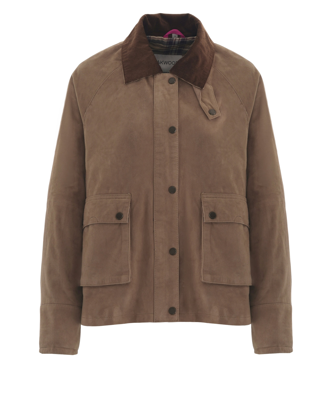 Oakwood Giubbotto Donna In Pelle Di Pecora Con Cappuccio Rimovibile E Pelliccia - Piumino Invernale Chic Con Tante Tasche - Colore Cioccolato