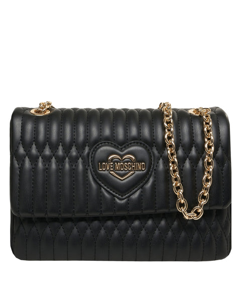 Quilted shoulder bag