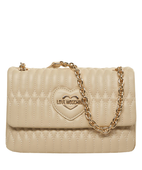 Quilted shoulder bag