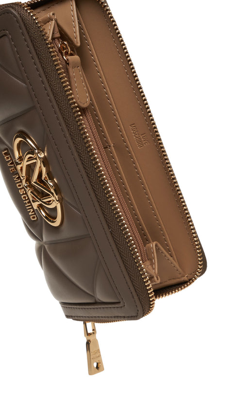 Portafoglio con logo