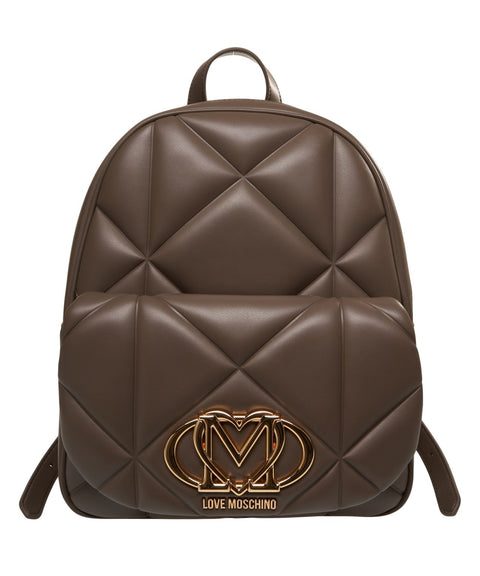 Quilted backpack