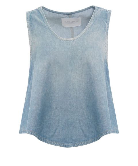 Top in denim