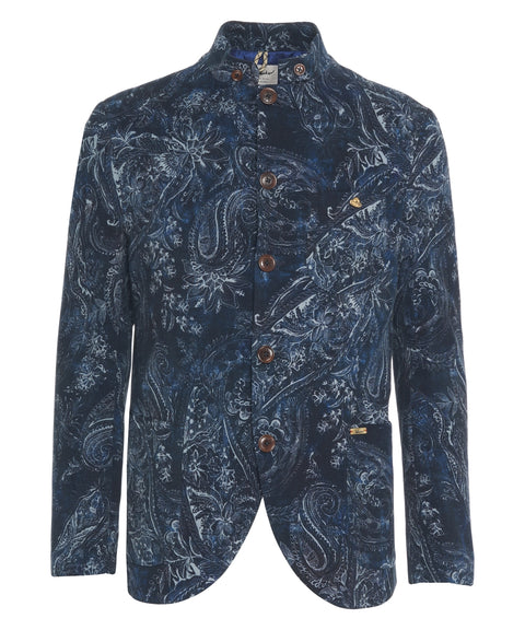 Blazer mit Paisley-Print 'Lusandro'