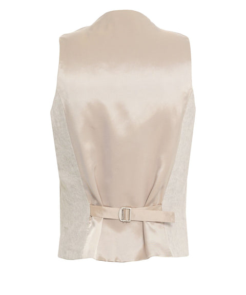 Gilet in lino 'Lusebastian'