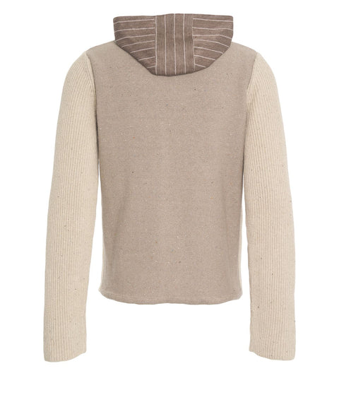 Strickjacke mit Reißverschluss 'Luwallace'