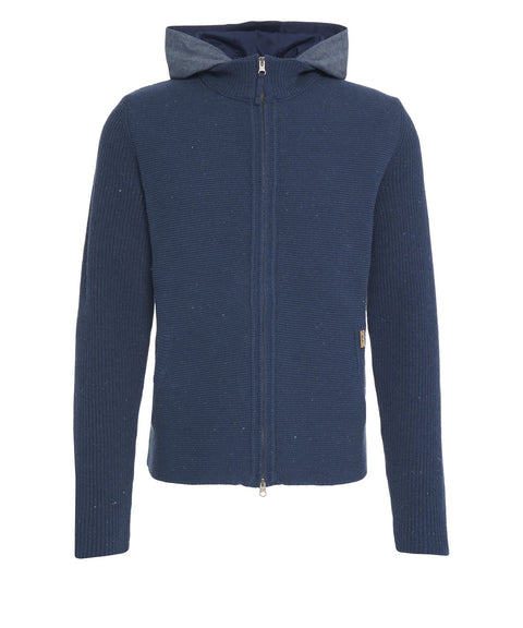 Strickjacke mit Reißverschluss 'Luwallace'