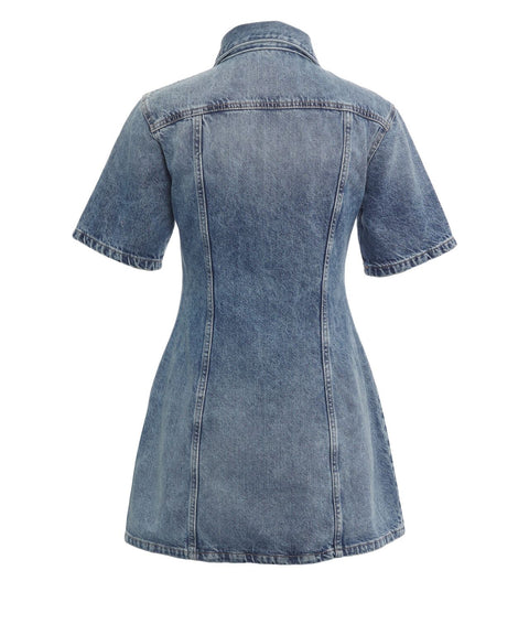 Minikleid aus Denim 'Bambi'