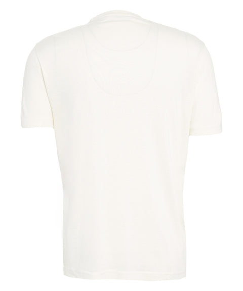 T-shirt in seta 'Enno'