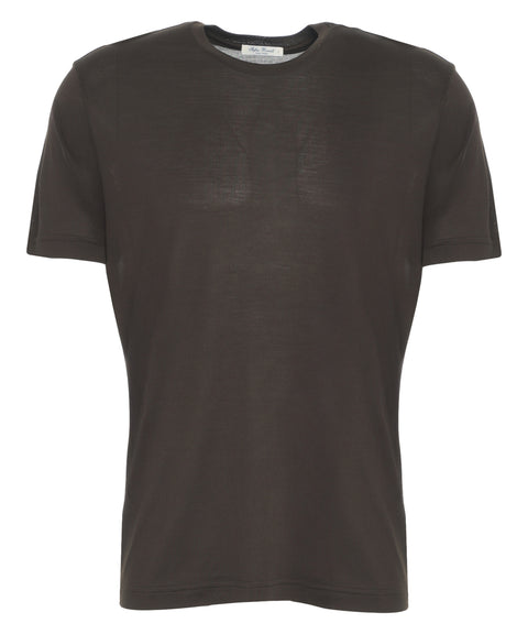 T-shirt in seta 'Enno'