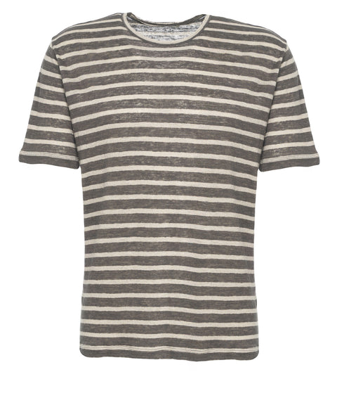 Leinen T-Shirt 'Elias'