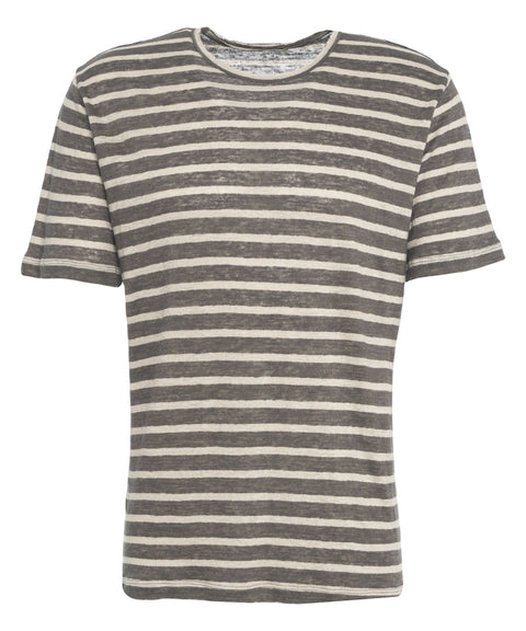 T-shirt in lino 'Elias'