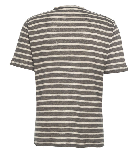 Leinen T-Shirt 'Elias'