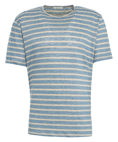 T-shirt in lino 'Elias'