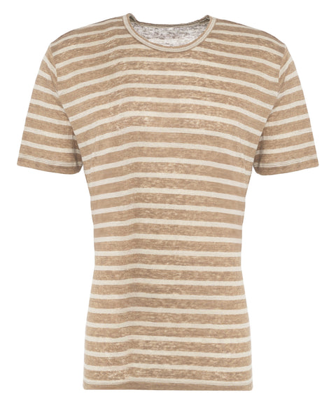 T-shirt in lino 'Elias'