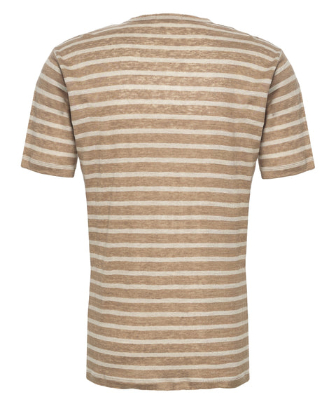 Leinen T-Shirt 'Elias'