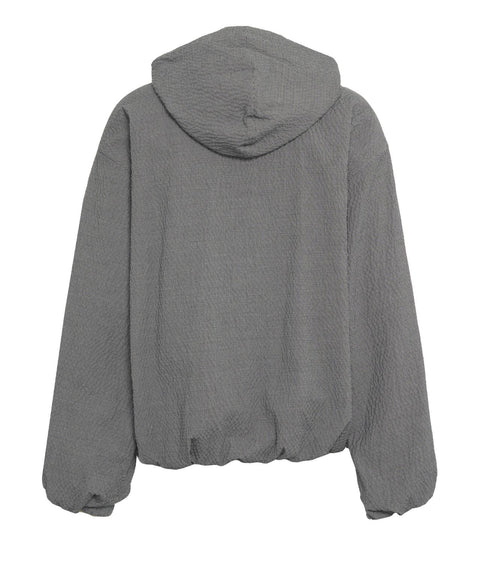 Blouson mit Micro-Vichy Muster