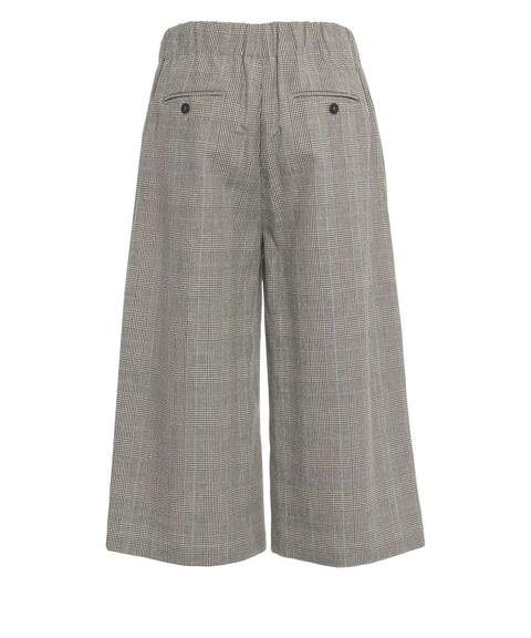 Culotte mit Vichy-Muster