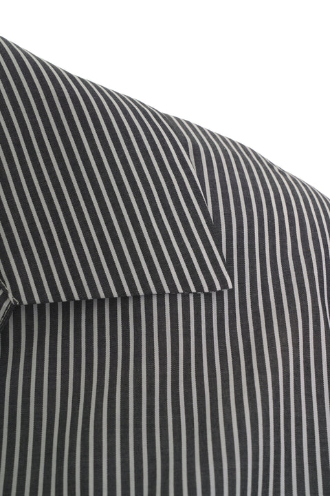 Gestreifte Bluse aus Baumwolle