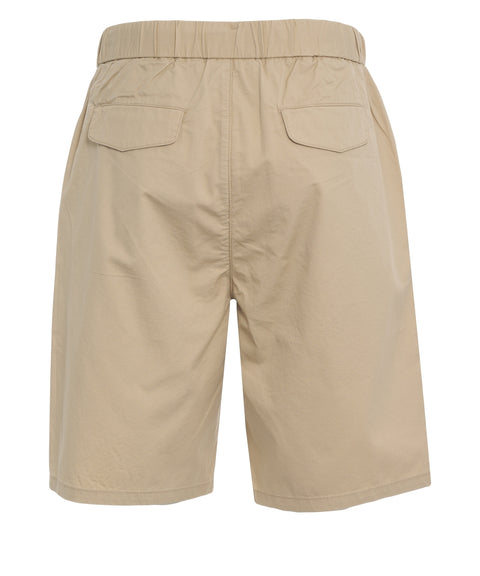 Cotton blend bermuda shorts