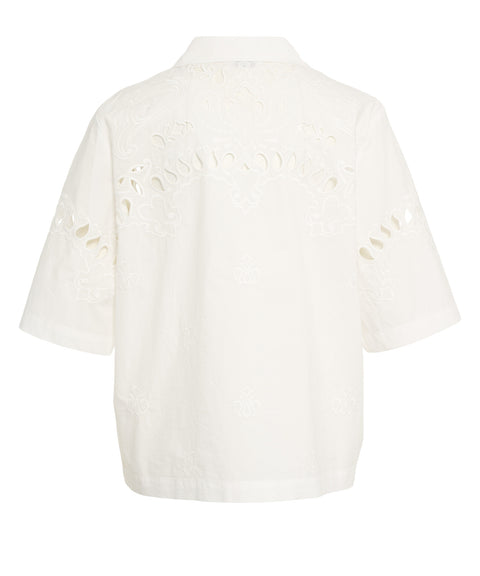 Camicetta con motivo floreale