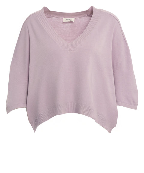 Pullover mit V-Ausschnitt