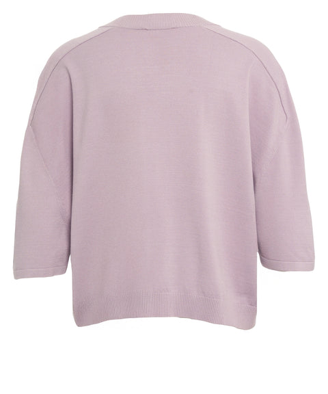 Pullover mit V-Ausschnitt