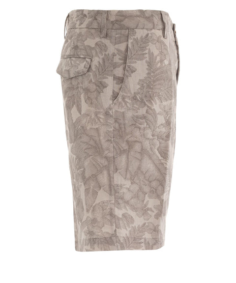Bermuda in misto lino