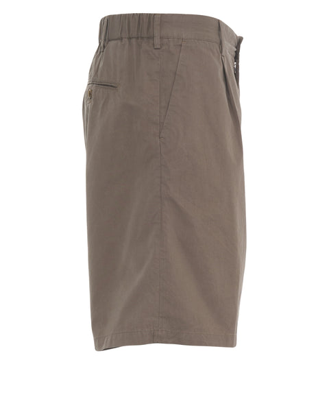 Bermuda shorts in cotton blend