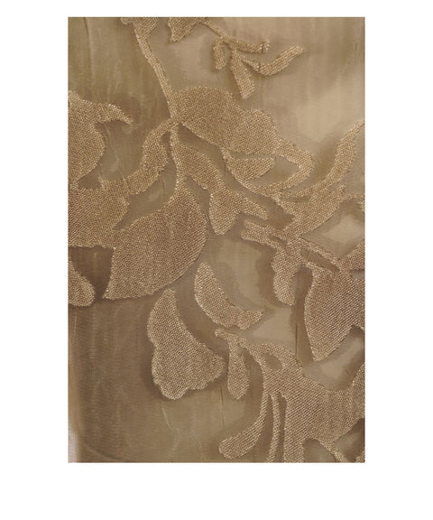 Blouse with floral pattern