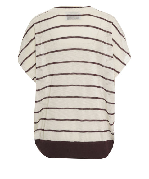 Maglione con scollo a V