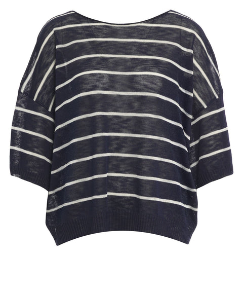 Gestreiftes Stricktop