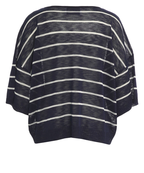 Gestreiftes Stricktop