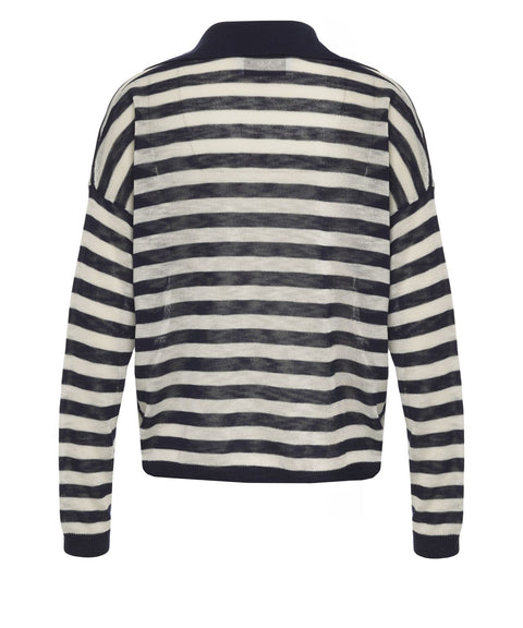 Maglione a righe